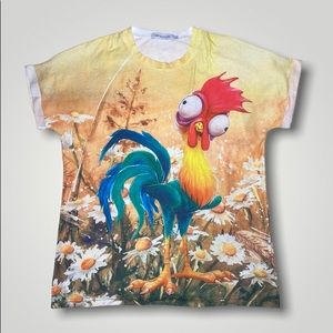 Fun & Colorful Allover Graphic T-shirt